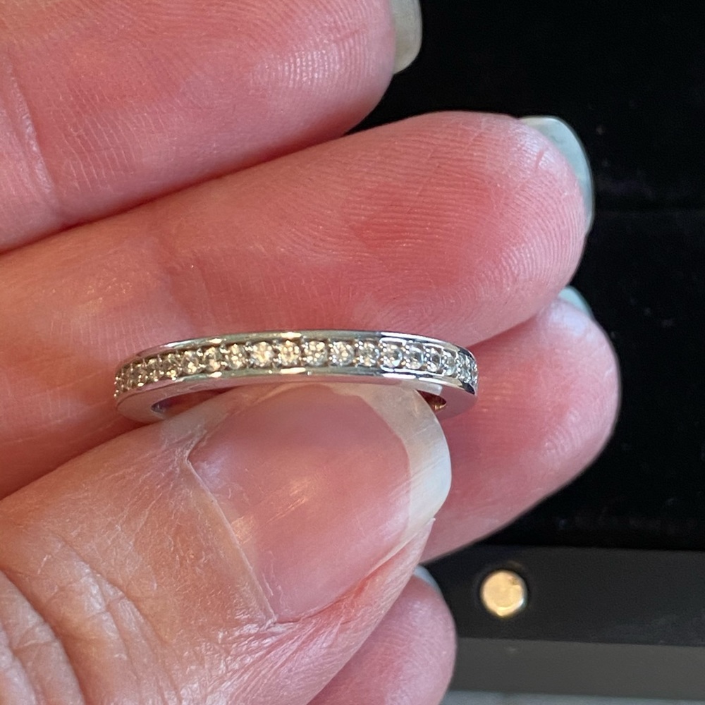 Diamond Nexus Half Eternity Band